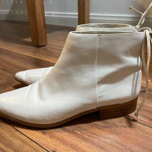 Splendid Women's NIVA Ankle Boot, Snow White, 8.5 M US